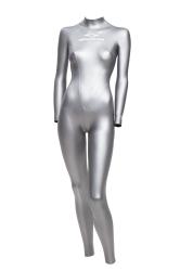 Гидрокостюм Фридайвинг 360 женский 2мм голый/ультраспан серебро